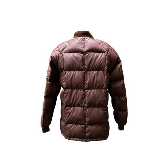 VTG Orvis Waterfowler Puffer Jacket XL Brown Goose Down Filled Hunting Outdoor - Picture 7 of 12